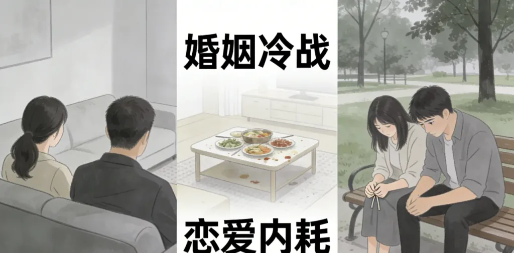 图片[1]-婚姻冷战修复、恋爱内耗挽回，2个真实案例拆解情感解决之道