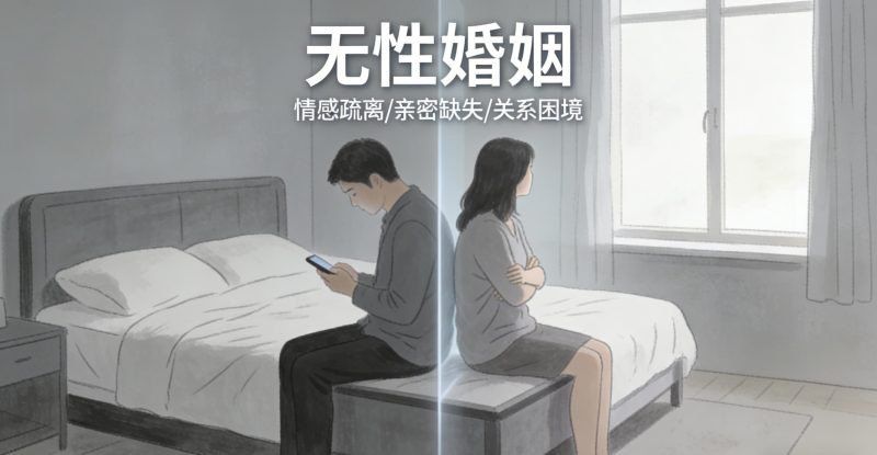 无性婚姻不可怕，避开3个误区，这样修复更有效-栖心情感