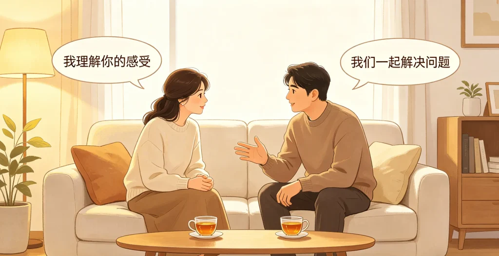 图片[2]-夫妻沟通技巧 婚姻沟通不畅解决方法 夫妻沉默争吵化解