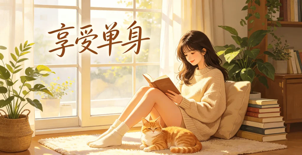 图片[1]-享受单身与害怕恋爱区别 单身心理判断 单身状态解读-栖心情感